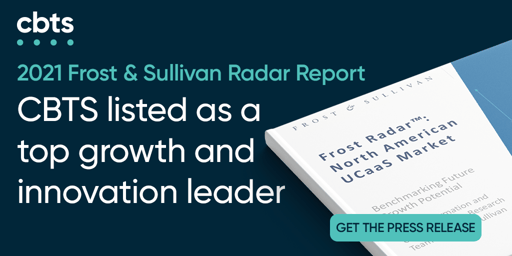 2021 Frost & Sullivan Radar Report<br />
CBTS listed as a top growth and innovation leader<br />
Get The Press Release