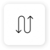 scale up or down icon