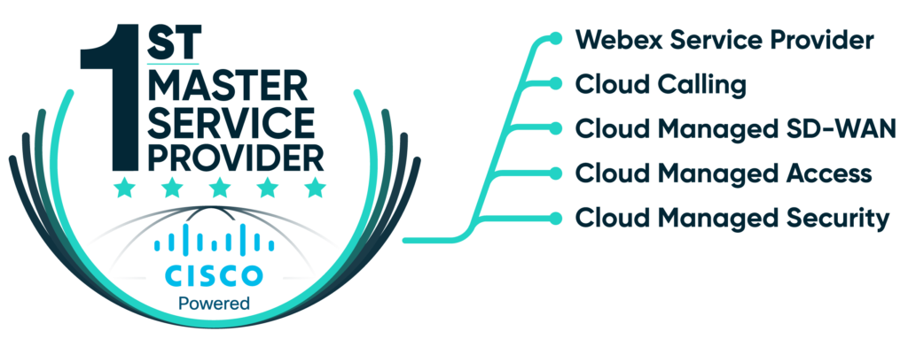 1st master service providerWebex Service ProviderCloud CallingCloud Managed SD-WANCloud Managed AccessCloud Managed Security