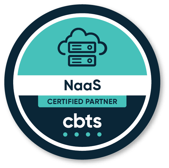 CBTS NaaS Certified Partner badge