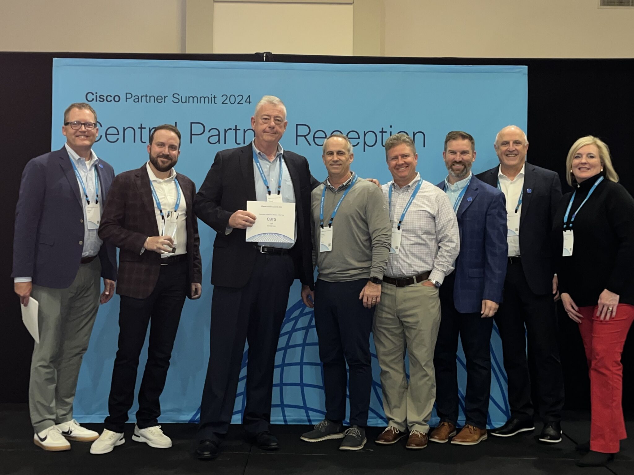 Cisco recognizes CBTS as 2024 Customer Experience Partner of the Year