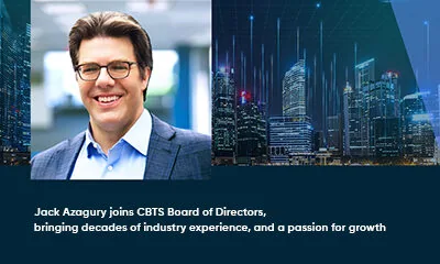 CBTS Principal Investor, TowerBrook Capital Partners, appoints Jack Azagury as senior advisor to support growth in business services sector