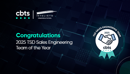 CBTS names Intelisys the 2025 TSD Sales Engineering Team of the Year