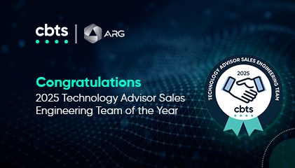 CBTS Honors ARG for Driving Customer Impact as the 2025 Technology Advisor Sales Engineering Team of the Year