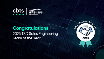 CBTS names Intelisys the 2025 TSD Sales Engineering Team of the Year